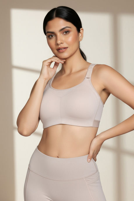 Zelocity High Impact Quick Dry Sports Bra - Moon Light — image 2